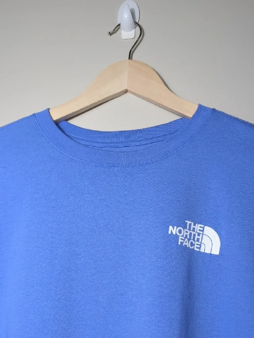 North Face Evolution Oversized Short-Sleeve T-Shirt Women's XL Periwinkle NWT - Picture 7 of 16